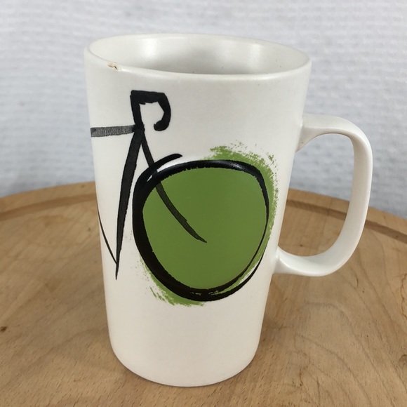 Green Bicycle Dot Collection Starbucks 2015 mug